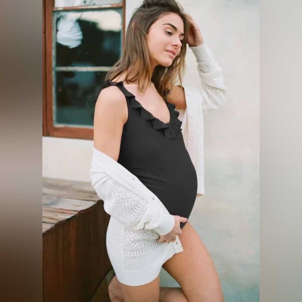 HATCH The Antigua Convertible Strap One-Piece Maternity Swimsuit